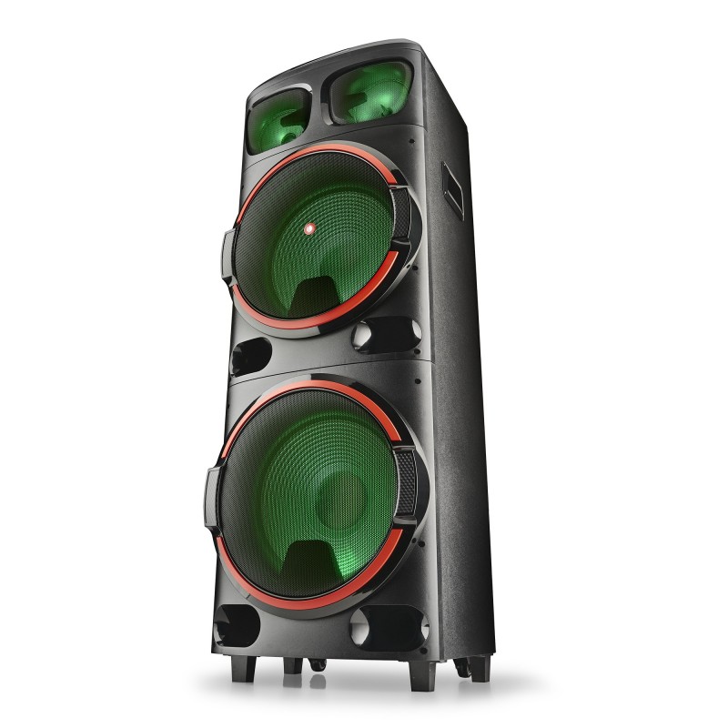 NGS WILD DUB 3 Tragbarer Stereo-Lautsprecher Schwarz 1200 W