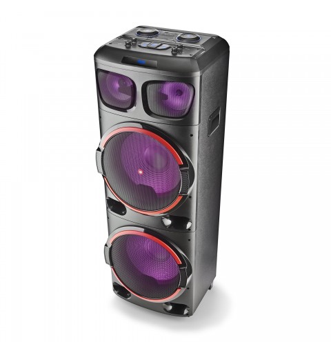 NGS WILD DUB 3 Altoparlante portatile stereo Nero 1200 W