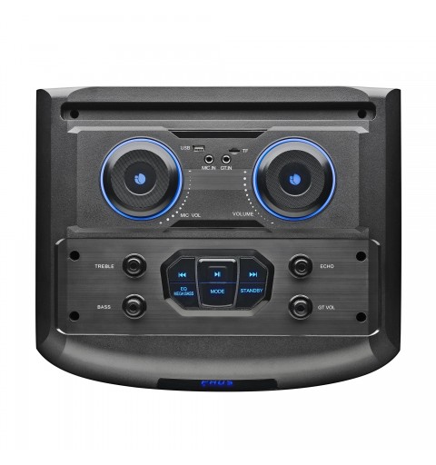NGS WILD DUB 3 Altoparlante portatile stereo Nero 1200 W