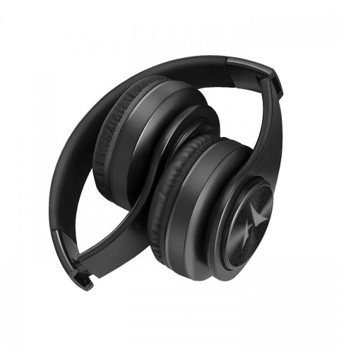 Techmade TM-YH690 auricular y casco Auriculares Inalámbrico Diadema Música uso diario Negro