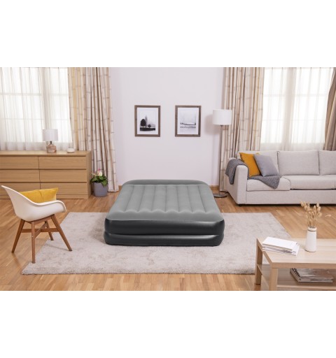 Lit gonflable matelas 2 places 203 x 152 x 46 cm avec pompe