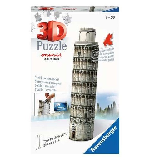 Ravensburger Mini Schiefer Turm - Pisa Puzzle 3D Edifici