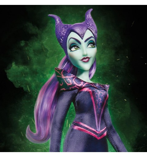 Disney Villains - Malefica, fashion doll con accessori e vestiti rimovibili, giocattolo per bambini dai 5 anni in su