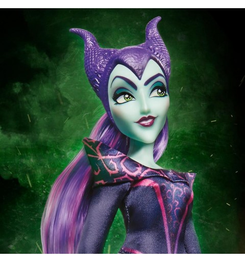 Disney Villains - Malefica, fashion doll con accessori e vestiti rimovibili, giocattolo per bambini dai 5 anni in su