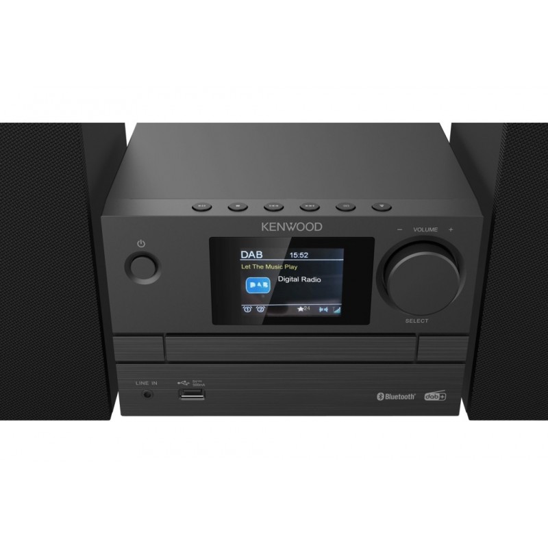 Kenwood M-525DAB Heim-Audio-Mikrosystem 7 W Schwarz