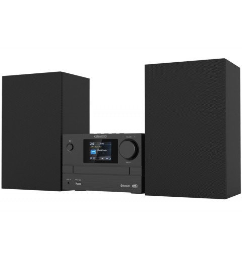 Kenwood M-525DAB Microcadena de música para uso doméstico 7 W Negro