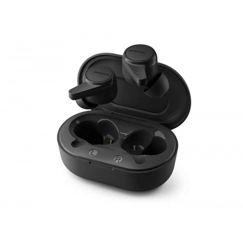 Philips 1000 series TAT1207BK 00 auricular y casco Auriculares True Wireless Stereo (TWS) Dentro de oído Bluetooth Negro