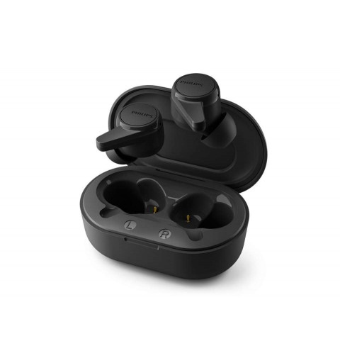 Philips 1000 series TAT1207BK 00 auricular y casco Auriculares True Wireless Stereo (TWS) Dentro de oído Bluetooth Negro