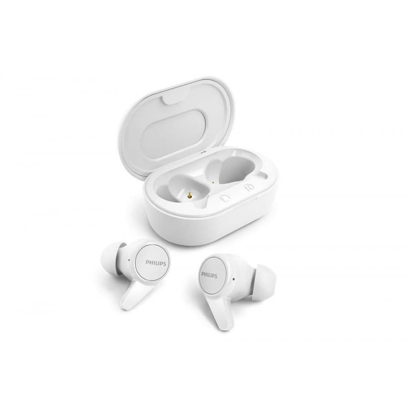 Philips 1000 series TAT1207WT 00 headphones headset Wireless In-ear Bluetooth White