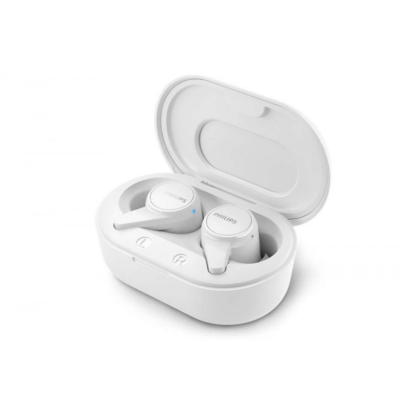 Philips 1000 series TAT1207WT 00 headphones headset Wireless In-ear Bluetooth White
