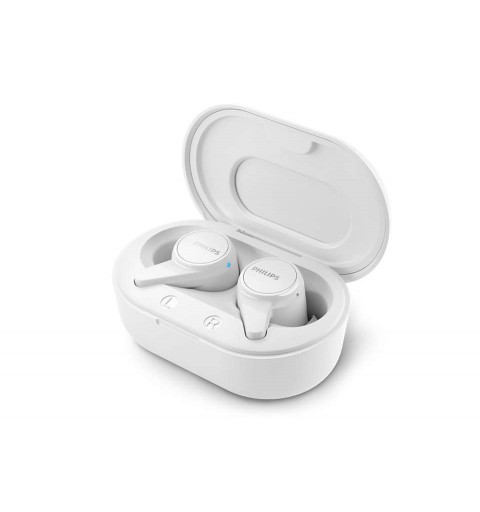 Philips 1000 series TAT1207WT 00 headphones headset Wireless In-ear Bluetooth White