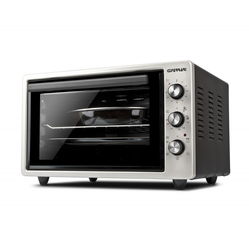 G3 Ferrari G10152 Backofen 37 l 1500 W Schwarz, Edelstahl