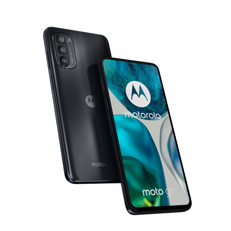 Motorola moto g52 16,8 cm (6.6 Zoll) Hybride Dual-SIM Android 12 4G USB Typ-C 6 GB 128 GB 5000 mAh Grau
