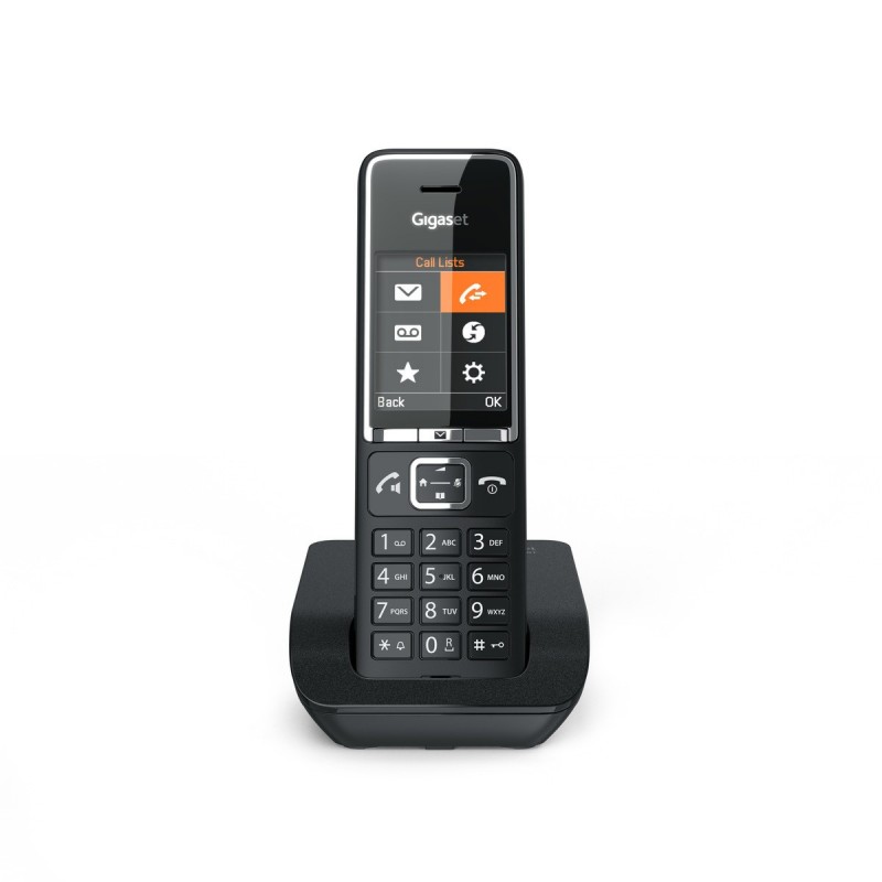 Gigaset COMFORT 550 Analoges DECT-Telefon Anrufer-Identifikation Schwarz