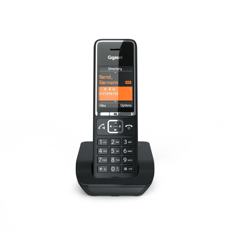 Gigaset COMFORT 550 Analoges DECT-Telefon Anrufer-Identifikation Schwarz