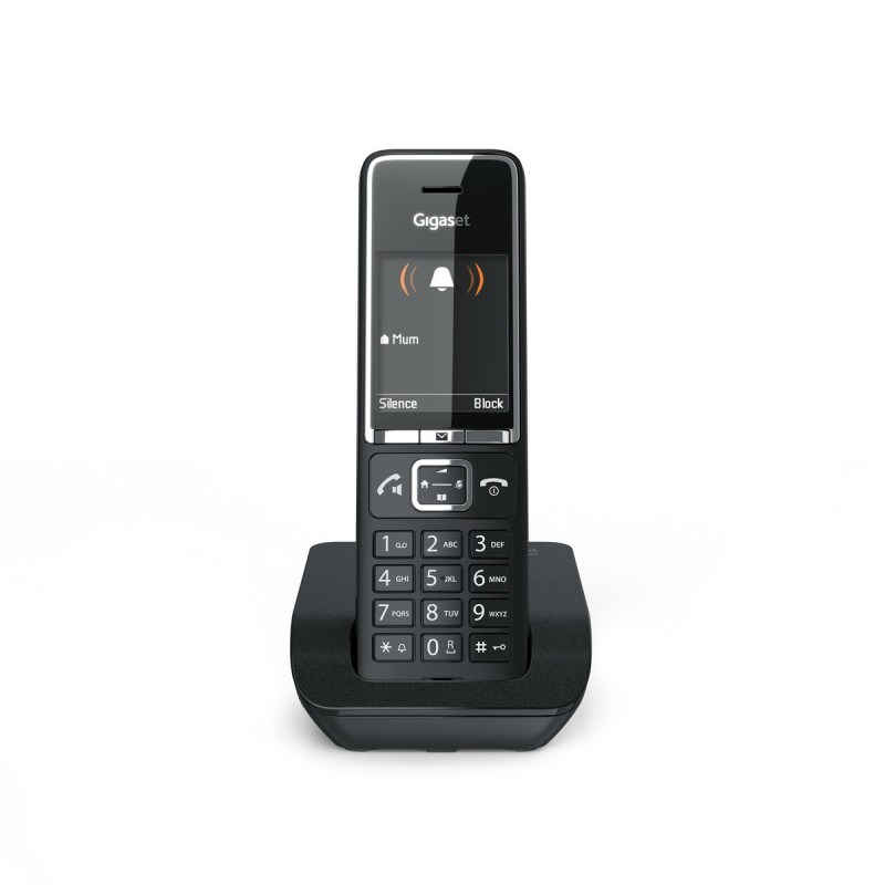 Gigaset COMFORT 550 Analoges DECT-Telefon Anrufer-Identifikation Schwarz