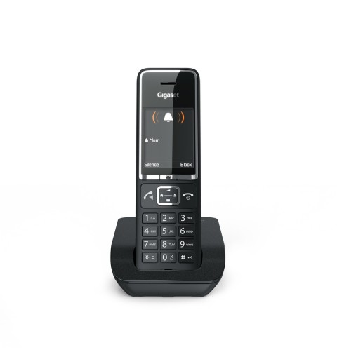 Gigaset COMFORT 550 Analoges DECT-Telefon Anrufer-Identifikation Schwarz