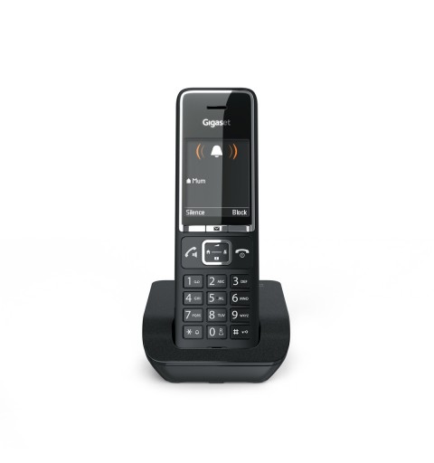 Gigaset COMFORT 550 Telefono analogico DECT Identificatore di chiamata Nero