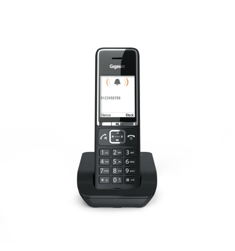 Gigaset COMFORT 550 Analoges DECT-Telefon Anrufer-Identifikation Schwarz