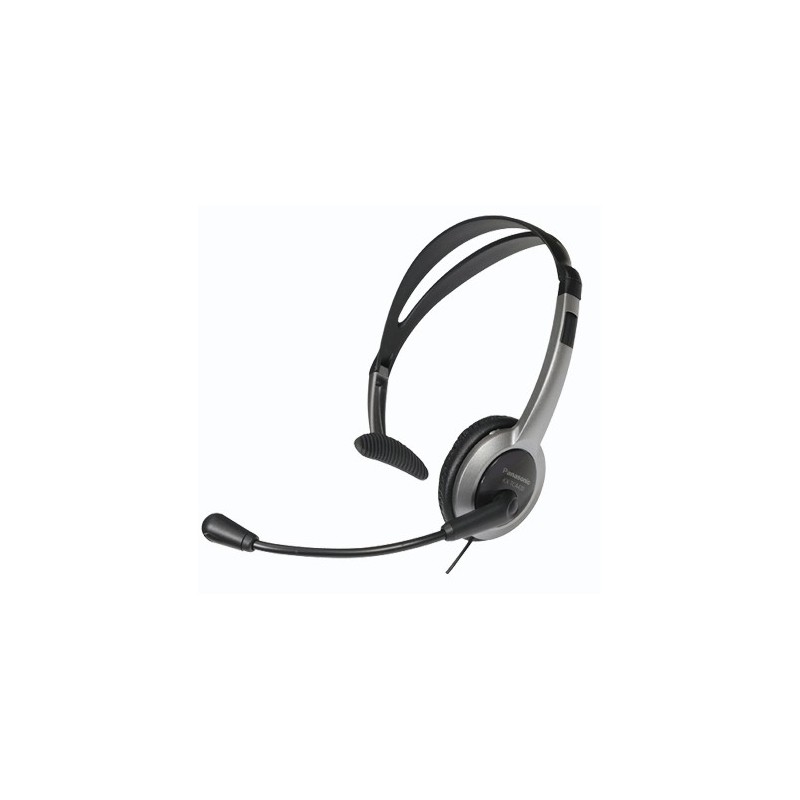 Panasonic RP-TCA430E-S auricular y casco Auriculares Alámbrico Diadema Oficina Centro de llamadas Gris