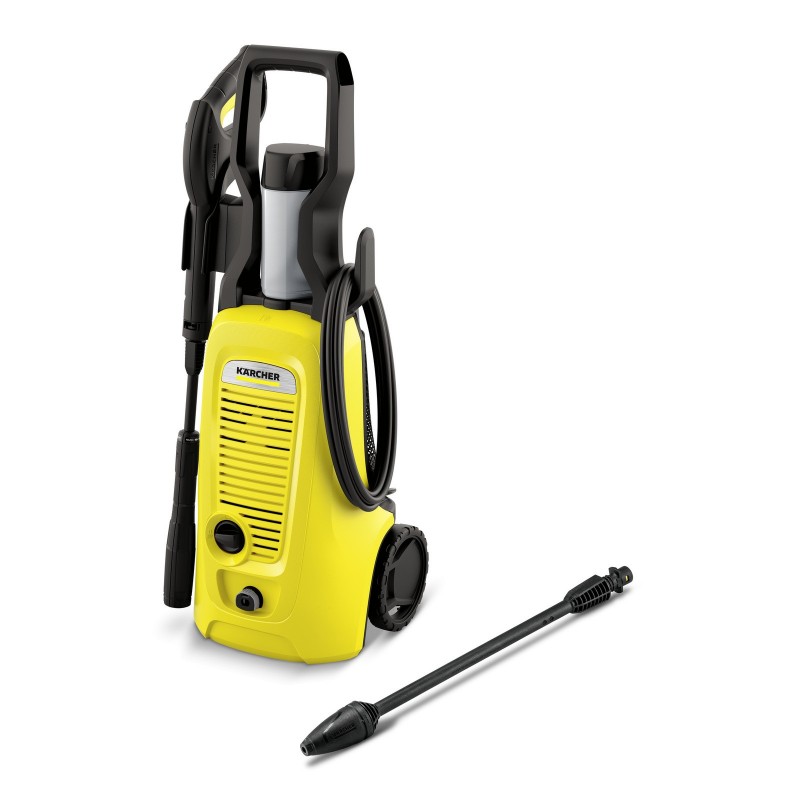 Kärcher K 4 Universal Limpiadora de alta presión o Hidrolimpiadora Compacto Eléctrico 420 l h Negro, Amarillo