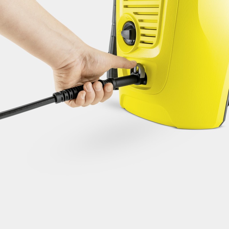 Kärcher K 4 Universal Limpiadora de alta presión o Hidrolimpiadora Compacto Eléctrico 420 l h Negro, Amarillo