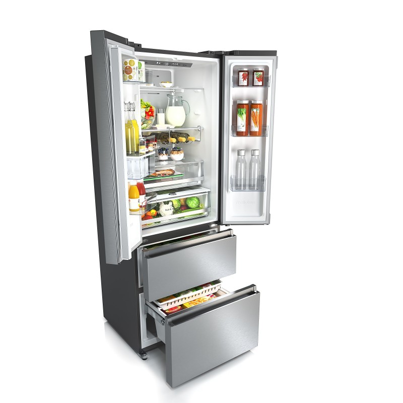 Hisense RF632N4WIE side-by-side refrigerator Built-in 485 L E Grey, Stainless steel