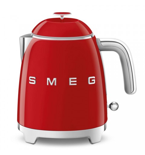 Smeg KLF05RDEU bouilloire 0,8 L 1400 W Rouge