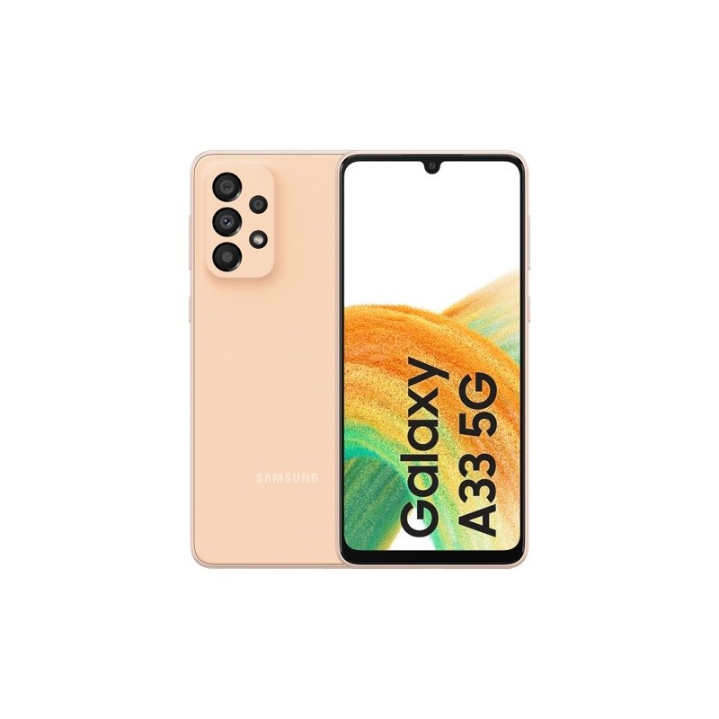 TIM Samsung Galaxy A33 5G 16,3 cm (6.4") Double SIM hybride Android 12 USB Type-C 6 Go 128 Go 5000 mAh Orange