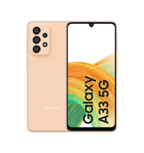 TIM Samsung Galaxy A33 5G 16,3 cm (6.4") Double SIM hybride Android 12 USB Type-C 6 Go 128 Go 5000 mAh Orange