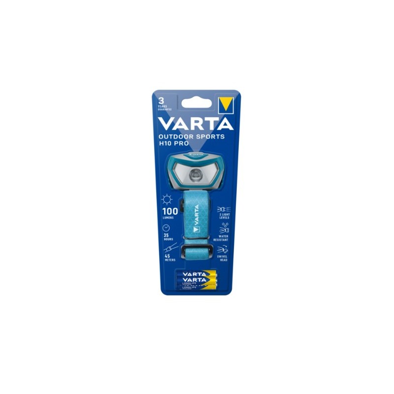 Varta 16650 101 421 flashlight Aqua colour Headband flashlight LED