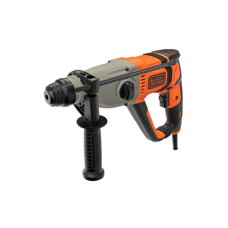 Black & Decker BEHS02K-QS Bohrmaschine 1200 RPM SDS Plus Grau, Orange