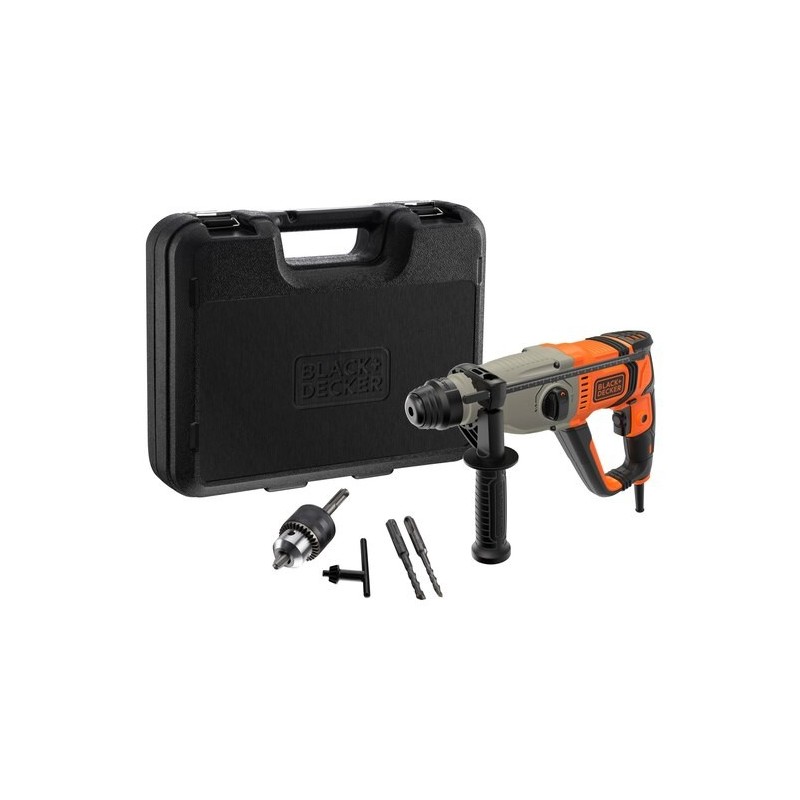 Black & Decker BEHS02K-QS drill 1200 RPM SDS Plus Grey, Orange