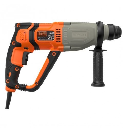 Black & Decker BEHS02K-QS drill 1200 RPM SDS Plus Grey, Orange