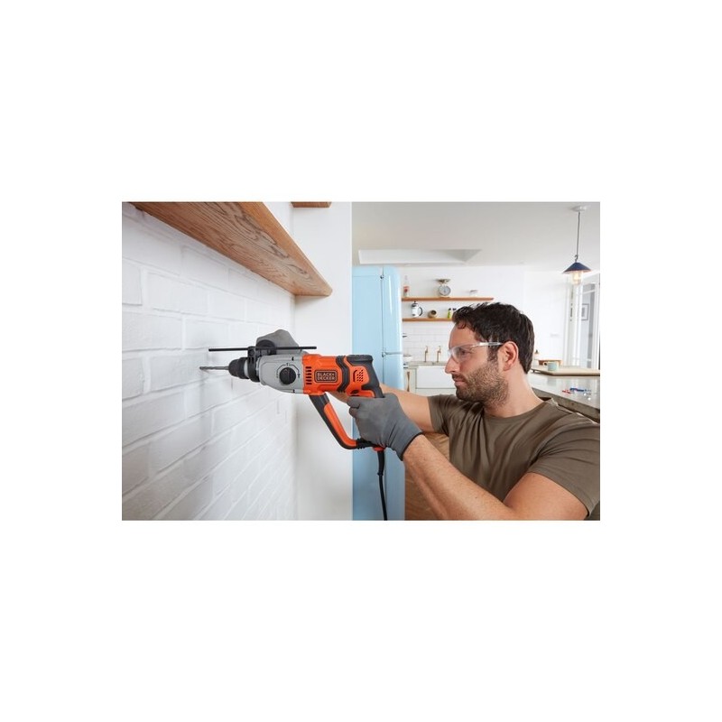 Black & Decker BEHS02K-QS drill 1200 RPM SDS Plus Grey, Orange