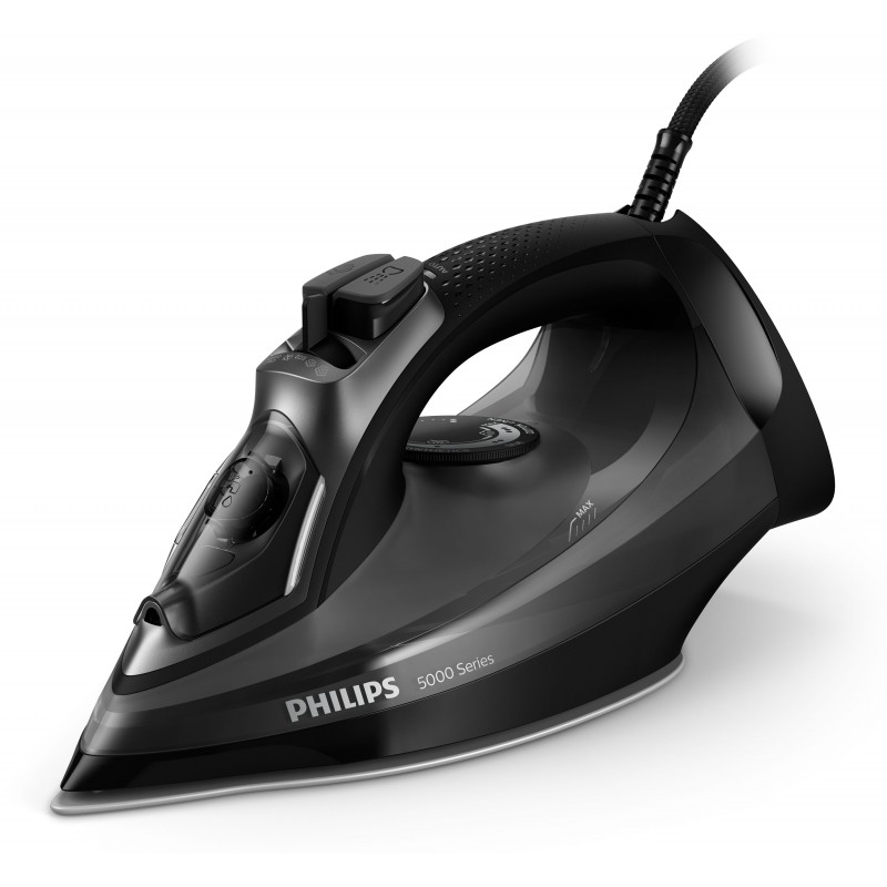 Philips 5000 series DST5040 80 iron Steam iron SteamGlide Plus soleplate 2600 W Black