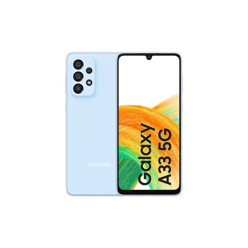 TIM Samsung Galaxy A33 5G 16.3 cm (6.4") Hybrid Dual SIM Android 12 USB Type-C 6 GB 128 GB 5000 mAh Blue
