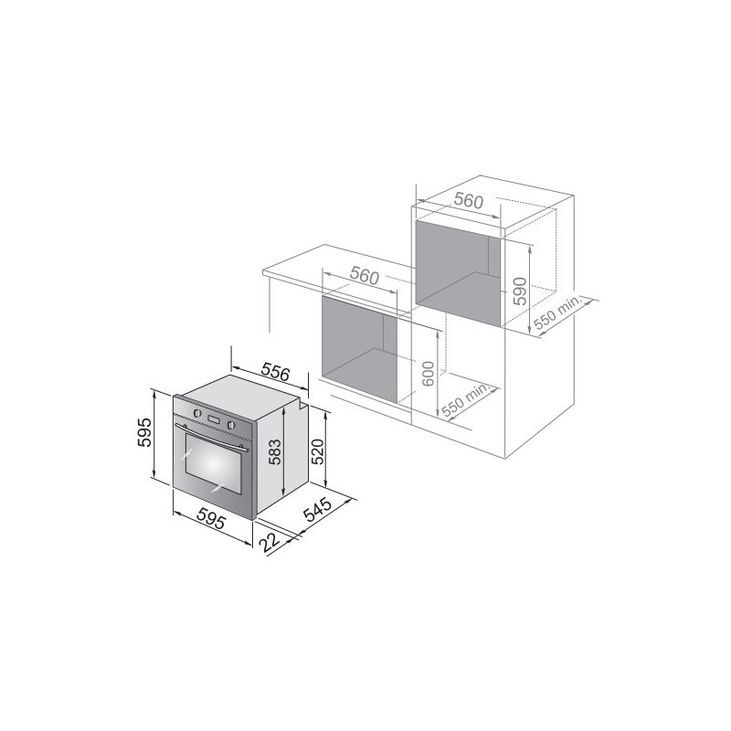 De’Longhi CM 9L AV four 74 L A Avoine