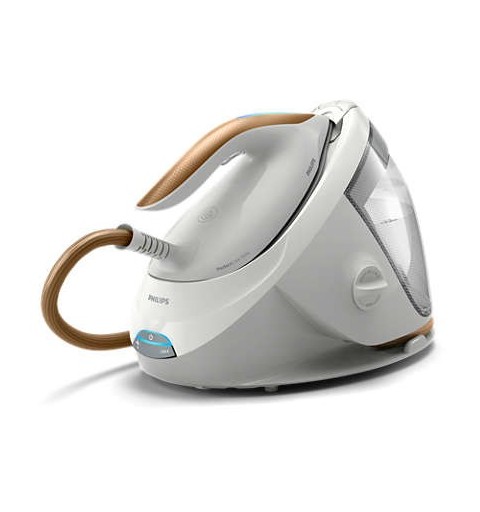 Philips 7000 series PSG7040 10 steam ironing station 2100 W 1.8 L SteamGlide Elite soleplate Gold, White