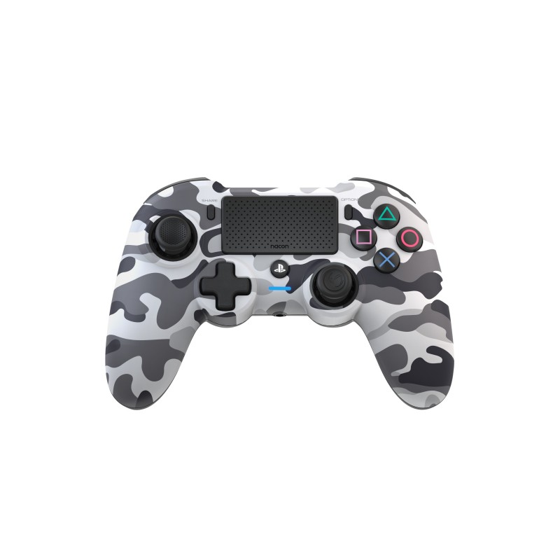 NACON Asymmetric Camouflage, Grau Bluetooth Gamepad PC, PlayStation 4