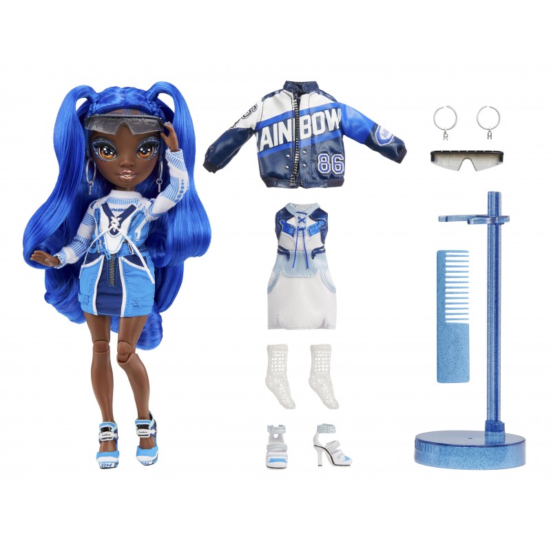 Rainbow High CORE Fashion Doll- Coco Vanderbalt (Cobalt)