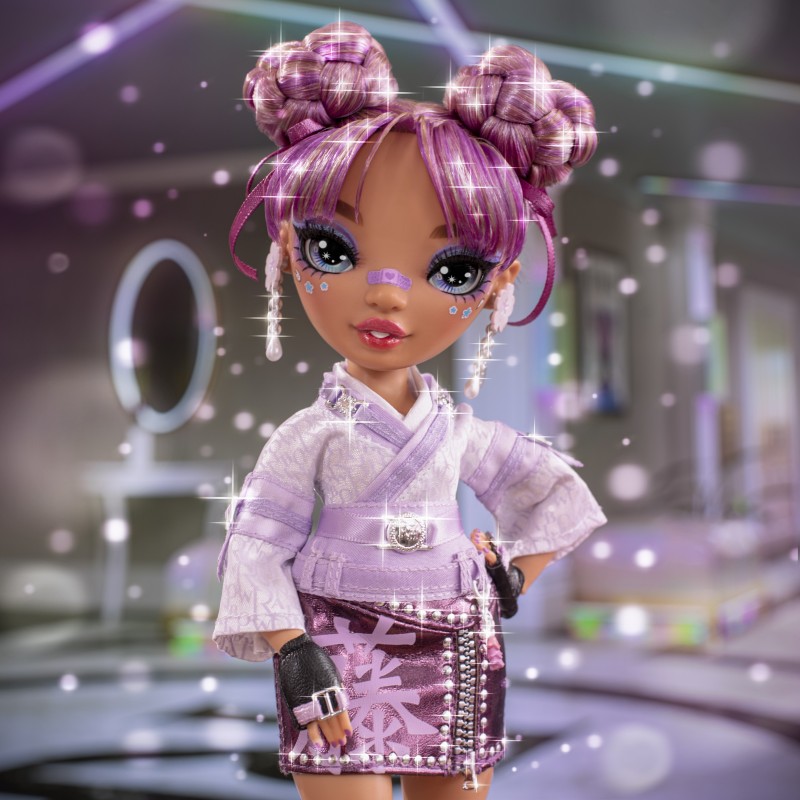 Rainbow High CORE Fashion Doll- Lila Tamamoto (Mauve)