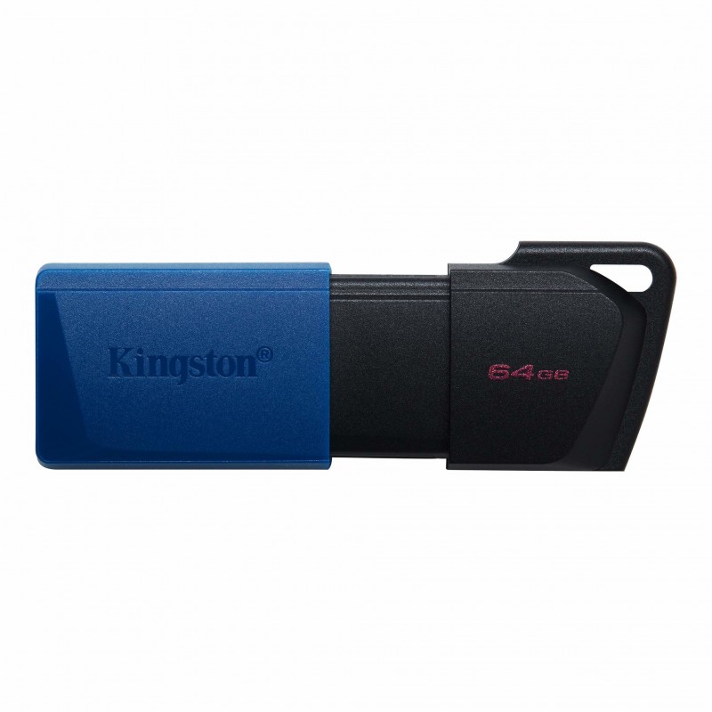 Kingston Technology DataTraveler Exodia M USB-Stick 64 GB USB Typ-A 3.2 Gen 1 (3.1 Gen 1) Schwarz, Blau