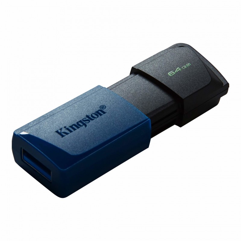 Kingston Technology DataTraveler Exodia M lecteur USB flash 64 Go USB Type-A 3.2 Gen 1 (3.1 Gen 1) Noir, Bleu