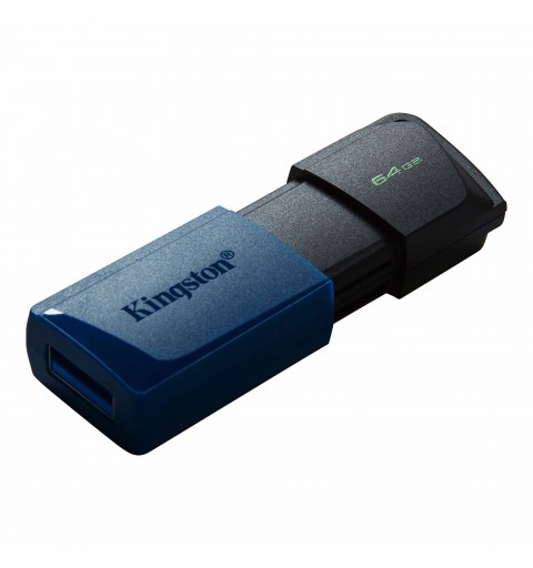 Kingston Technology DataTraveler Exodia M lecteur USB flash 64 Go USB Type-A 3.2 Gen 1 (3.1 Gen 1) Noir, Bleu