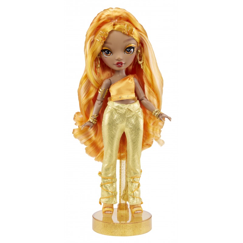 Rainbow High CORE Fashion Doll- Meena Fleur (Saffron)