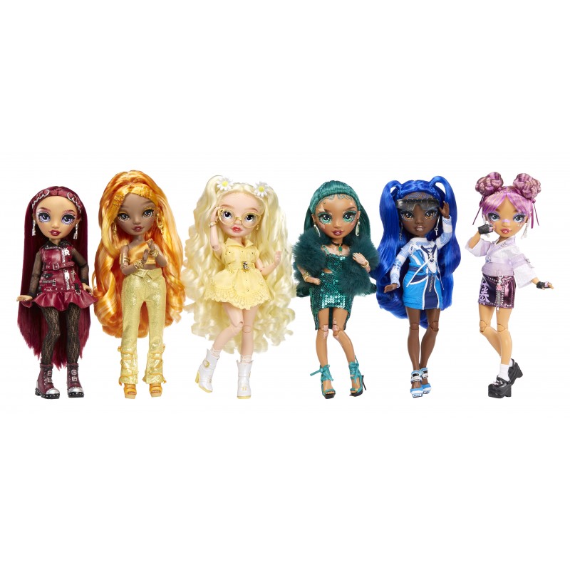 Rainbow High CORE Fashion Doll- Meena Fleur (Saffron)