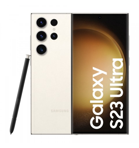 TIM Samsung Galaxy S23 Ultra 17,3 cm (6.8") Triple SIM Android 13 5G USB Type-C 12 Go 512 Go 5000 mAh Crème