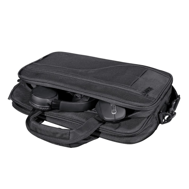 Trust Sydney borsa per notebook 40,6 cm (16") Valigetta ventiquattrore Nero