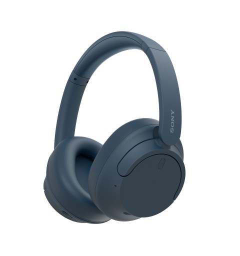 Sony WH-CH720 Auricolare Con cavo e senza cavo A Padiglione Musica e Chiamate USB tipo-C Bluetooth Blu